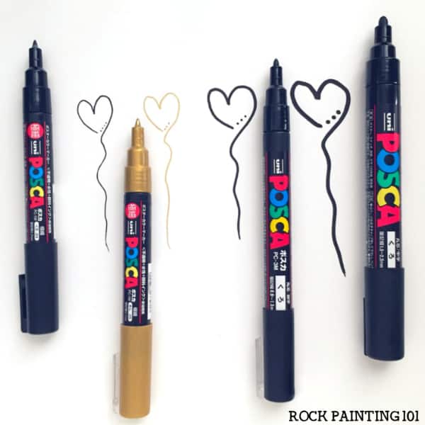 5 Best reasons Posca paint pens are wanted for fantastic rocks