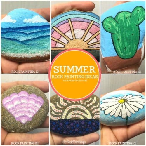 8 Easy Summer Themed Rocks You Will Love To Recreate