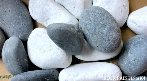 Learn how to prepare rocks and stones for painting. Yes, there is a step from buying rocks to paint and actually painting them. Check out these 4 easy tips. #howtopaintrocks #howtoprepparerocks #rockpainting101 #rockpaintingforbeginners #rockpaintingtips #stonepainting #paintedpebbles #howtowasrocks #rockpaintng101
