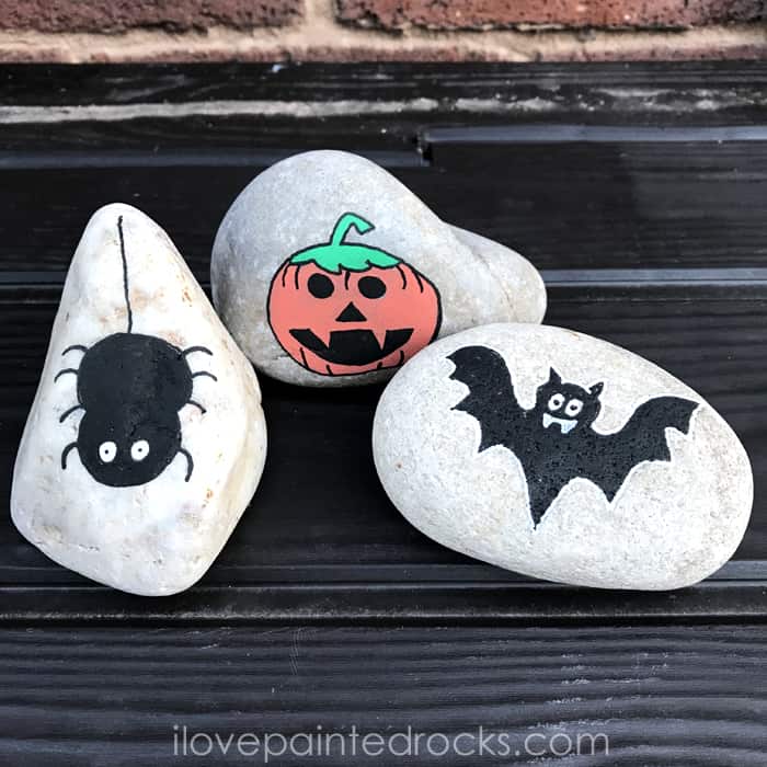 Story stones are great for kid and for hiding around the neighborhood!