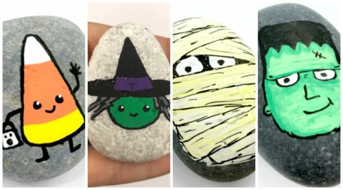 21 Easy Halloween Rock Painting Ideas Guaranteed To Wow