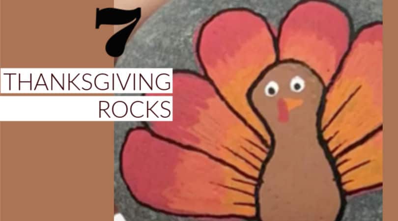 8 Easy Thanksgiving painted rocks you will love to make