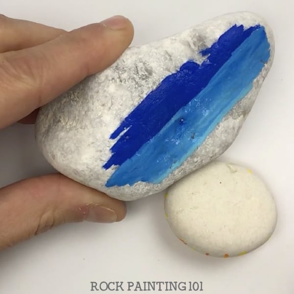How to paint a nativity scene onto rocks - Rock Painting 101