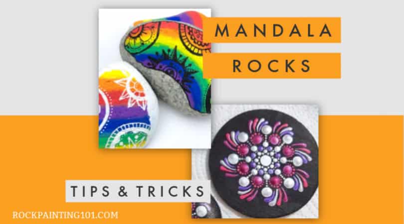 How to draw mandala rocks. Tips for all skill levels. - Rock