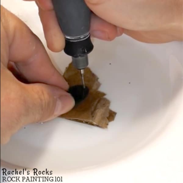 How to drill holes in rocks Rock Painting 101