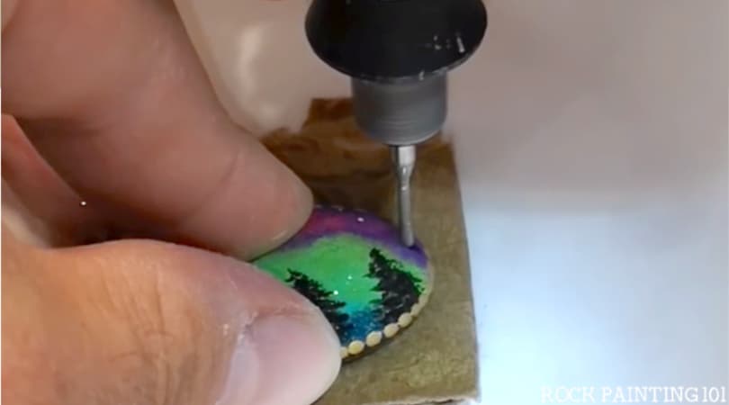 How to drill holes in rocks