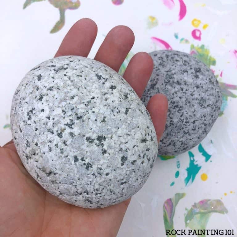 Where to buy smooth and flat rocks for crafts Rock Painting 101