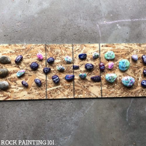 Learn how to seal painted rocks with these simple techniques. There are a lot of different variables that go into properly sealing your painted rocks. These tips and step by step instructions will break it down so you can paint rocks for outdoors. #rockpainting101