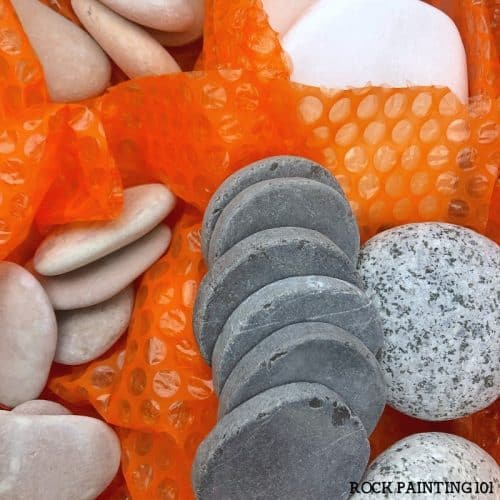Where to buy higher quality rocks for painting and other craft projects. These stones are smooth and ready for you to create on!