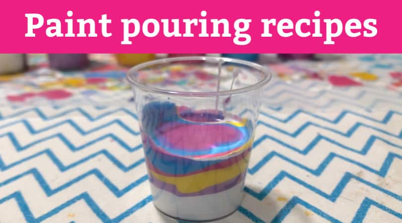 Find your favorite pour painting recipe