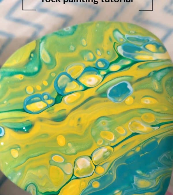 Mix the Perfect Pour Painting Recipe for Stunning Rocks