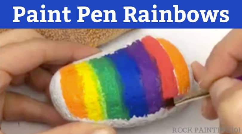 Master blending paint pens to make amazing rainbows