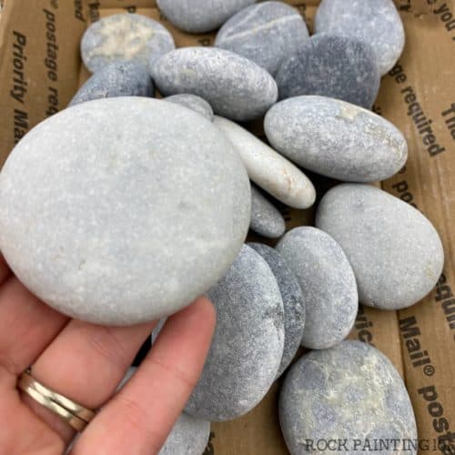 small stones for rock painting