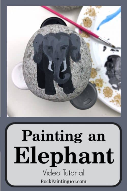 how to paint an elephant
