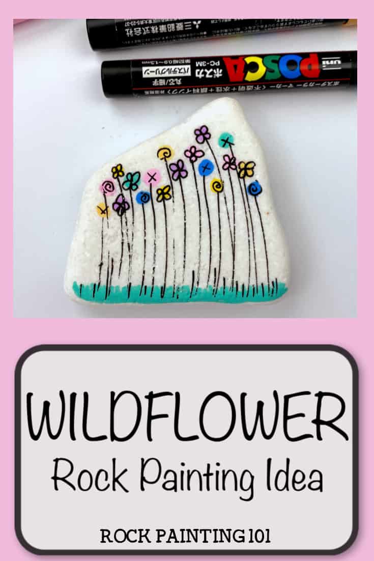 Learning how to paint your very own wildflower rocks isn't hard at all. In fact, we've created a step by step video tutorial that will show you the entire process from start to finish. It doesn't get any more simple than that, right?! 