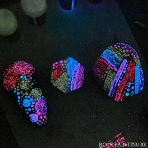Glow in the Dark Paints on Rocks, Tips to get Started