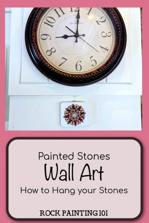 How to add hanger on the back of your rock. How to display your painted rocks.