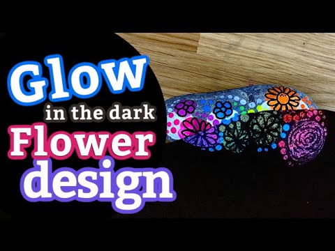 How to make Glow in the Dark Painted Rocks - Rock Painting 101