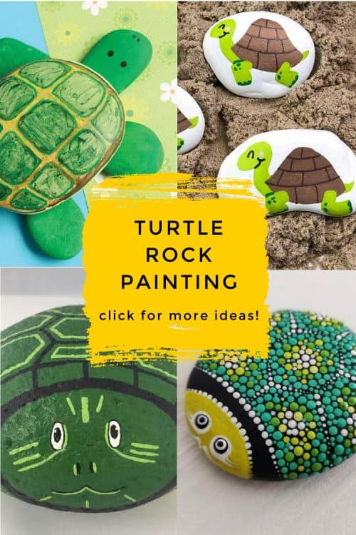 Get inspired by this collection of easy turtle rock painting ideas. Grab your paint pens or maybe some acrylic paints and paintbrushes and check out these adorable animal rocks that are perfect for beginners. #turtles #paintedrocks #rockpainting101