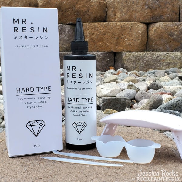 How to Seal Rocks with UV Resin Stepbystep tutorial