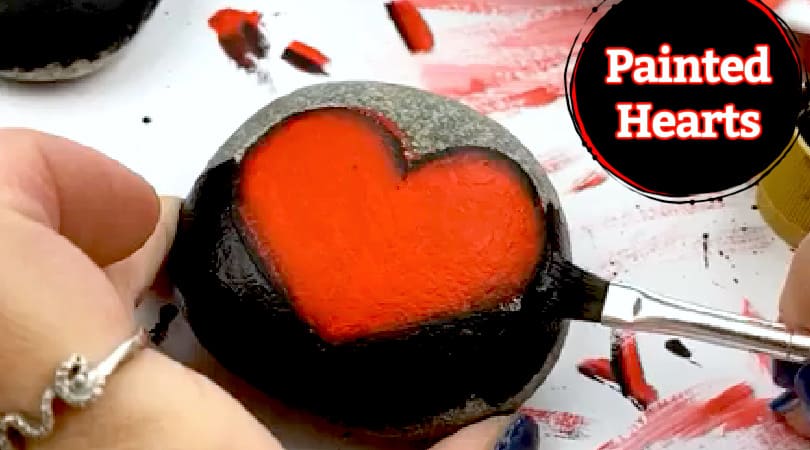 Create a Stunning Painted Heart with Acrylic Paints