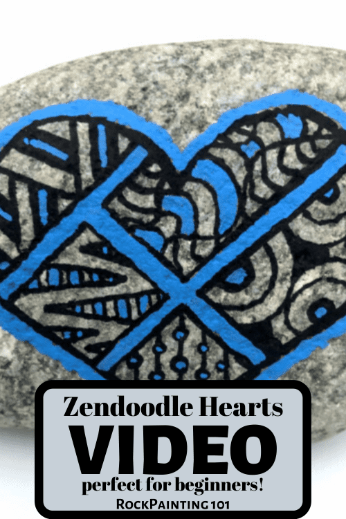 zendoodle hearts video tutorial