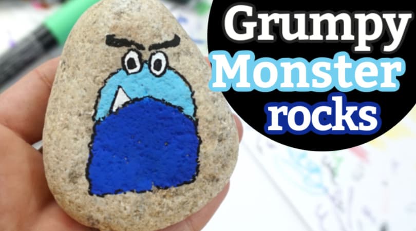 How to Paint an Adorable Grumpy Monsters