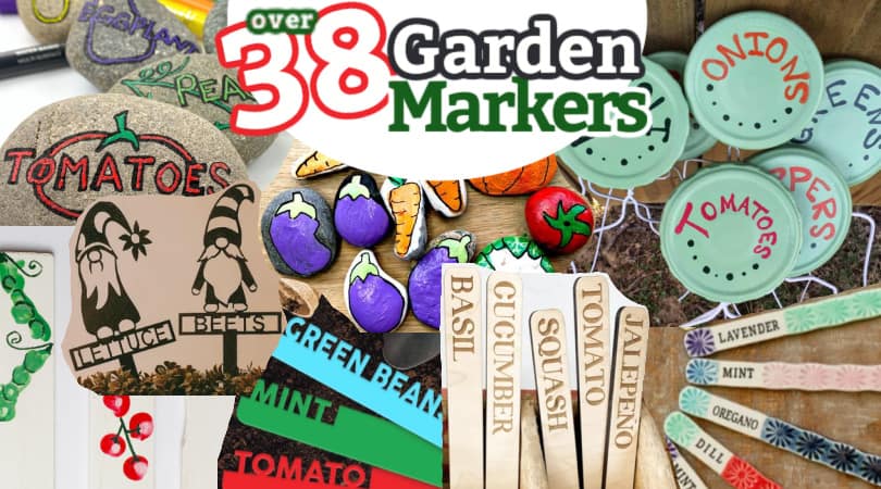 Unique Garden Markers – How to Make Plant Labels & Awesome Plant Tags to Buy
