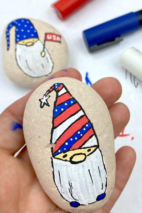 patriotic gnomes to paint