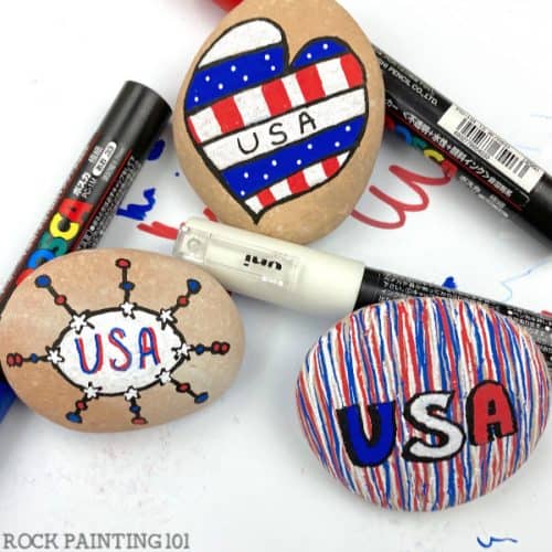 3 patriotic painting ideas