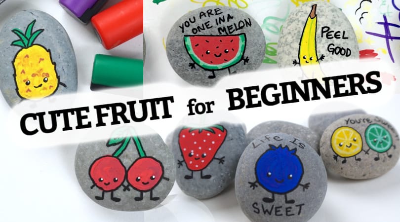 How to Paint Cute Fruit Designs for Beginners