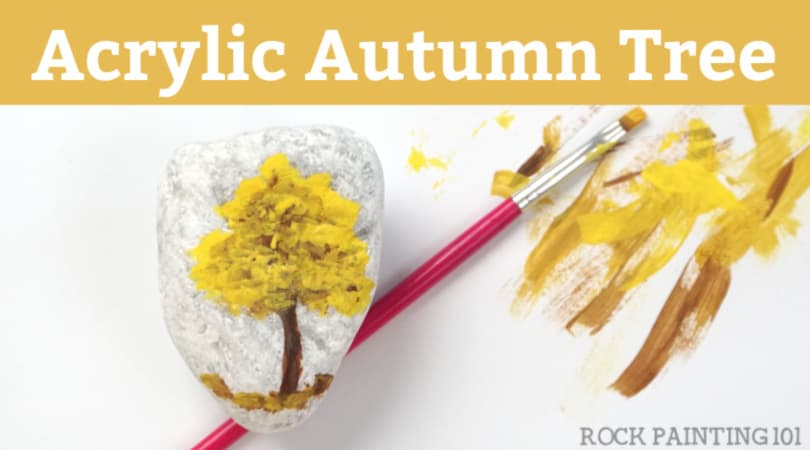 Acrylic Tree Painting Tutorial for Beginners