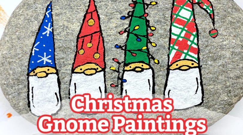 How To Draw Gnomes with Christmas Flair! Gnomes made Easy!