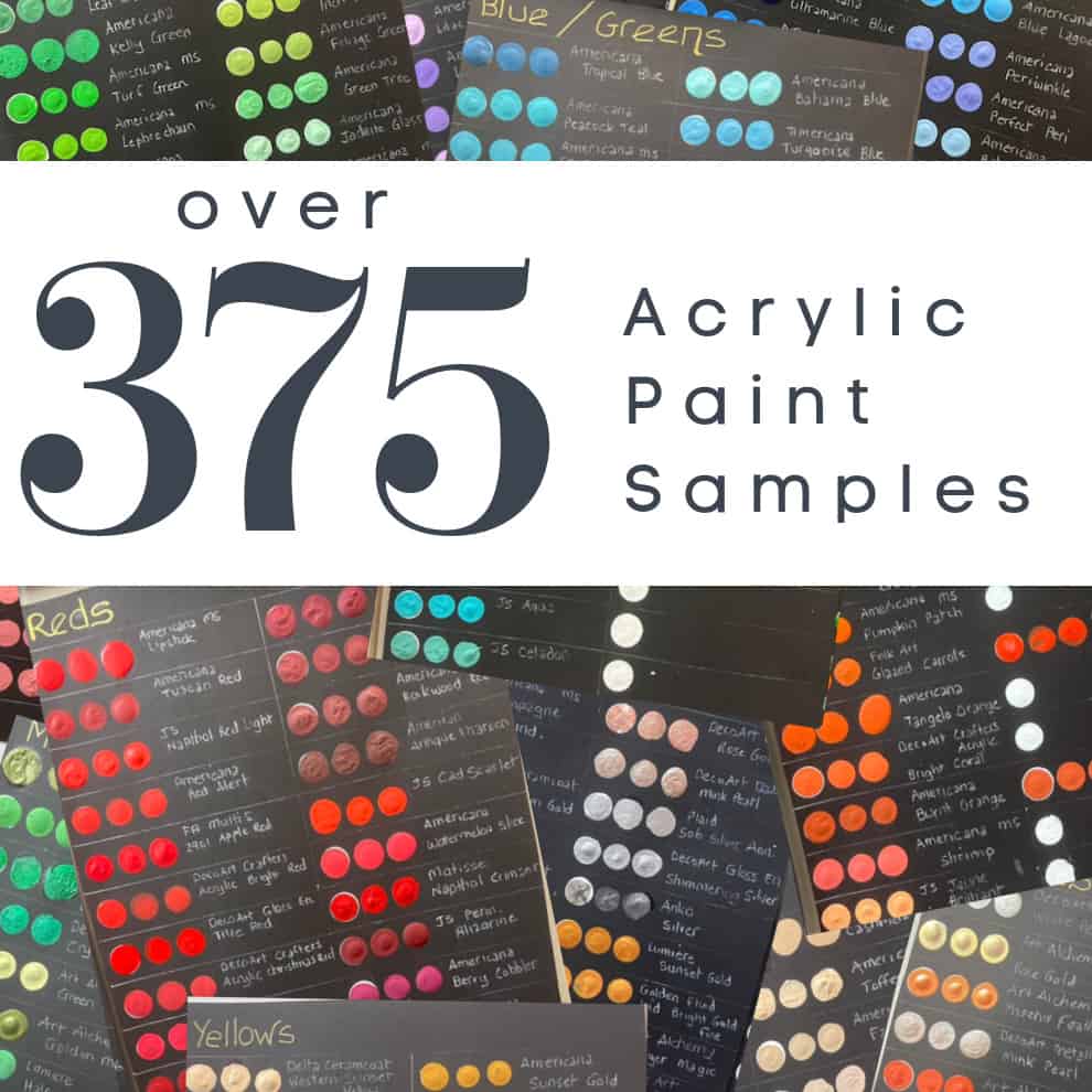 Acrylic Paint for Crafts - 375+ Vibrant Colors to Compare! - Rock Painting  101